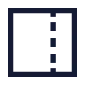 Panel Right Dashed icon preview