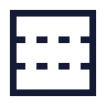 Panel Top Bottom Dashed icon preview
