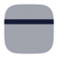 Paneltop icon with bulk rounded style