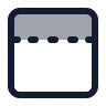 Panel Top Dashed icon preview