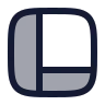 Panels Left Bottom icon preview