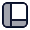 Panels Left Bottom icon preview