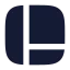 Panelsleftbottom icon with solid rounded style