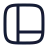 Panels Left Bottom icon preview