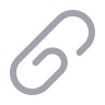 Paperclip icon preview