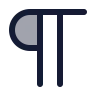 Paragraph icon preview