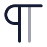 Paragraph icon preview