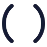 Parentheses icon preview