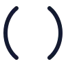 Parentheses icon preview