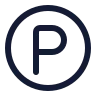 Parking Area Circle icon preview