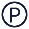 Parking Area Circle icon preview