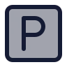 Parking Area Square icon preview