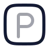 Parking Area Square icon preview