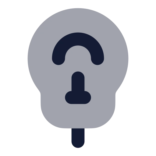 Parking Meter Icon in Bulk Rounded style