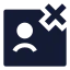 Passportexpired icon with solid sharp style