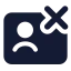 Passportexpired icon with solid standard style