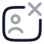 Passportexpired icon with twotone rounded style