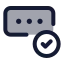 Passwordvalidation icon with duotone standard style