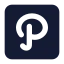Path icon with solid standard style