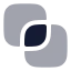 Pathfinderdivide icon with bulk rounded style