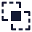 Pathfinderintersect icon with solid sharp style
