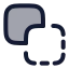 Pathfinderminusfront icon with duotone rounded style