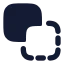 Pathfinderminusfront icon with solid rounded style