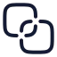 Pathfinderoutline icon with stroke rounded style