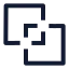 Pathfinderoutline icon with stroke sharp style