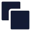 Pathfindertrim icon with solid sharp style