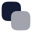 Pathfinderunite icon with bulk rounded style