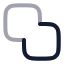 Pathfinderunite icon with twotone rounded style