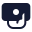 Payment icon with solid standard style