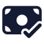 Paymentsuccess icon with solid standard style