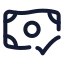 Paymentsuccess icon with stroke rounded style