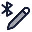 Penconnectbluetooth icon with duotone standard style