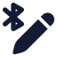 Penconnectbluetooth icon with solid standard style