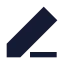 Penline icon with solid sharp style