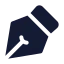 Pentool icon with solid standard style