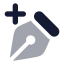Pentooladd icon with bulk rounded style
