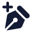 Pentooladd icon with solid standard style