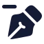 Pentoolminus icon with solid rounded style