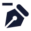 Pentoolminus icon with solid sharp style