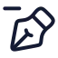 Pentoolminus icon with stroke rounded style