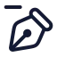 Pentoolminus icon with stroke rounded style