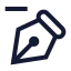 Pentoolminus icon with stroke sharp style