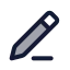 Penciledit icon with duotone standard style