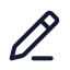 Penciledit icon with stroke standard style