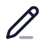 Penciledit icon with twotone rounded style