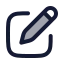 Penciledit icon with duotone rounded style